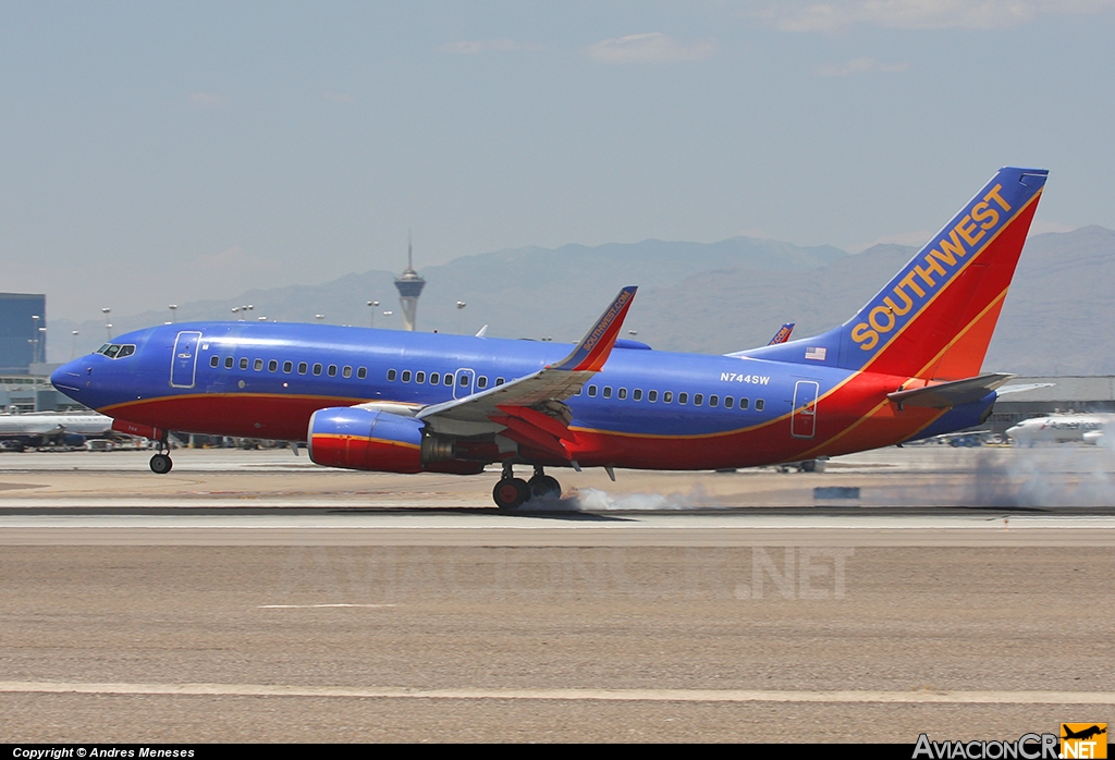 N744SW - Boeing 737-7H4 - Southwest Airlines