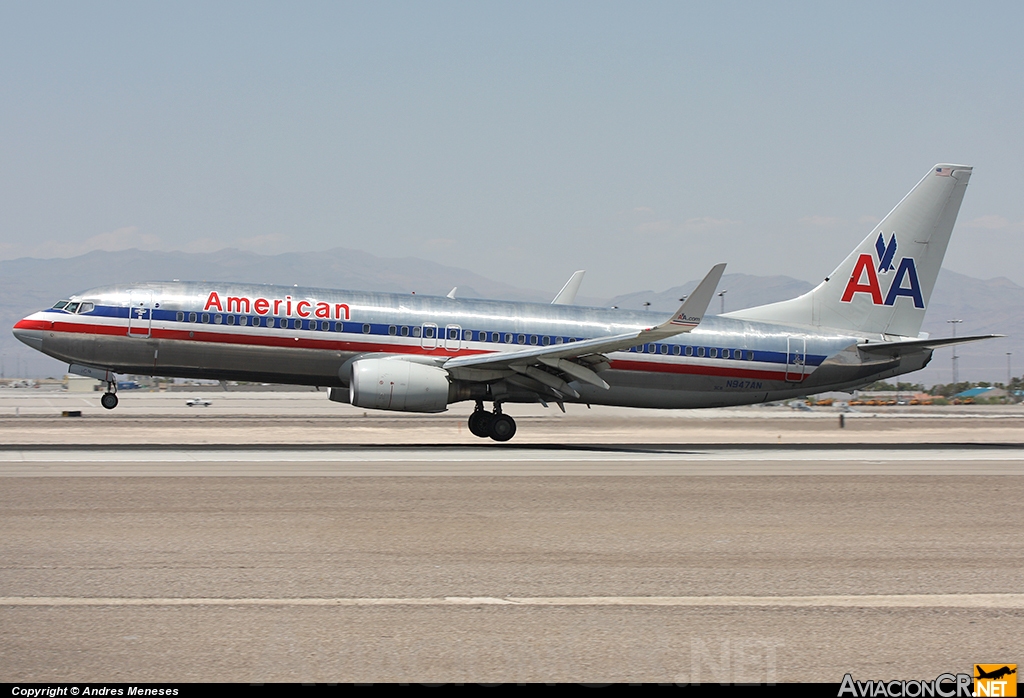N947AN - Boeing 737-823 - American Airlines