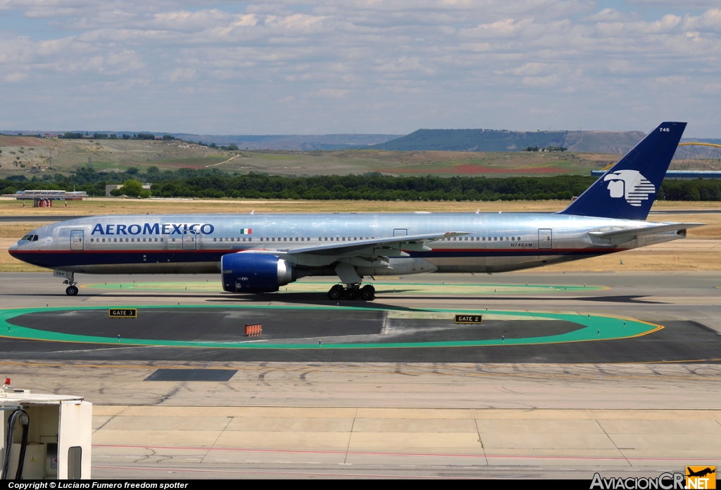 N746AM - Boeing 777-2Q8/ER - Aeromexico