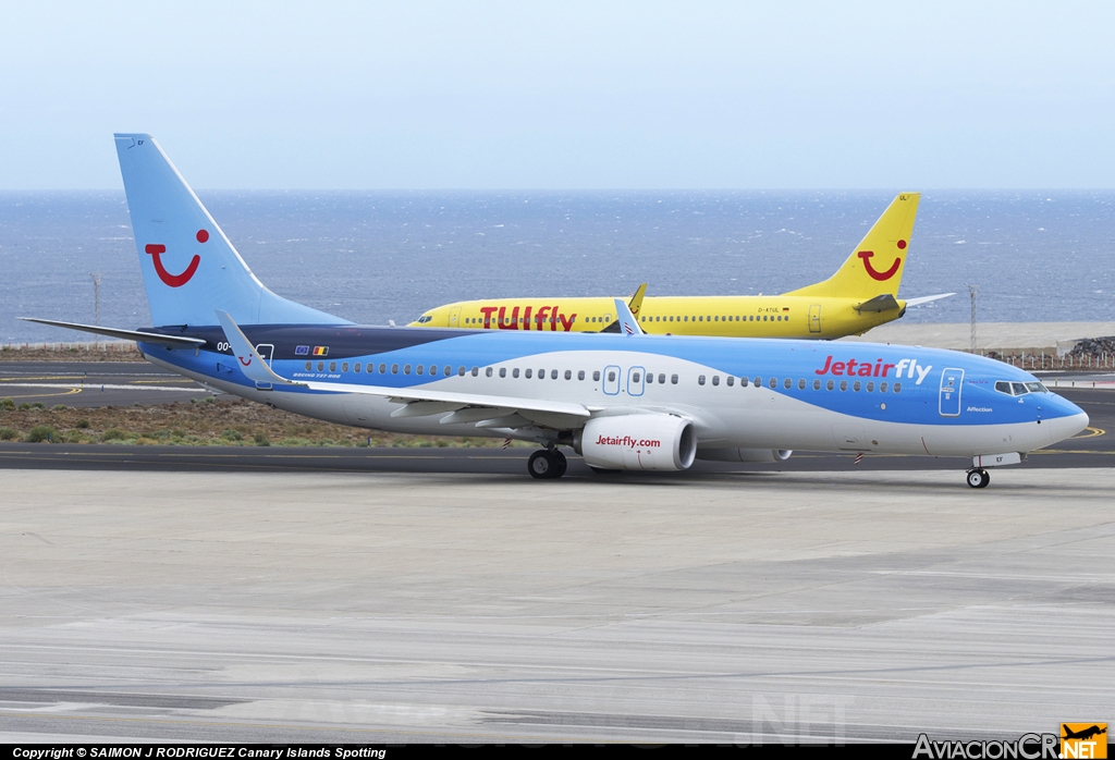 OO-JEF - Boeing 737-8K5 - Jetairfly
