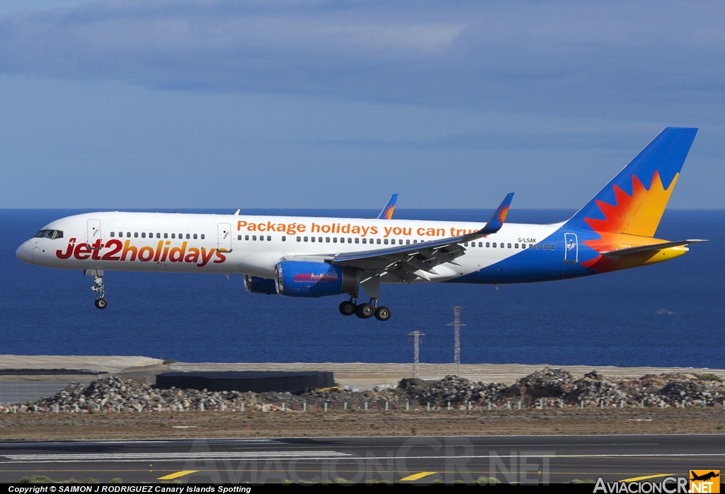 G-LSAK - Boeing 757-23N - Jet2.com