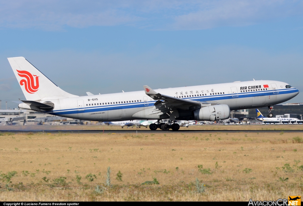 B-6115 - Airbus A330-243 - Air China