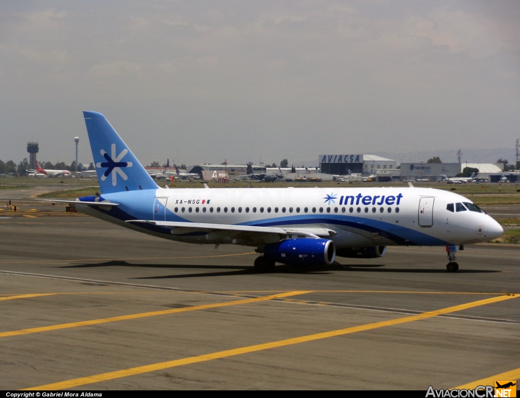 XA-NSG - Sukhoi Superjet 100 - Interjet