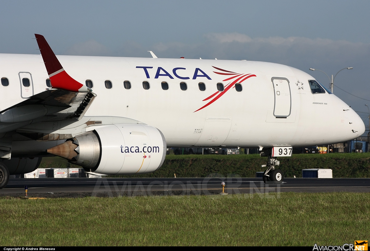 N937TA - Embraer 190-100IGW - TACA