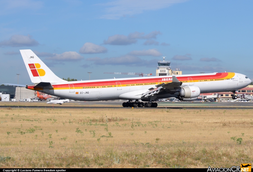 EC-JNQ - Airbus A340-642 - Iberia