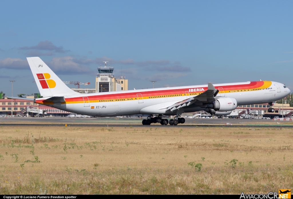 EC-JPU - Airbus A340-642 - Iberia