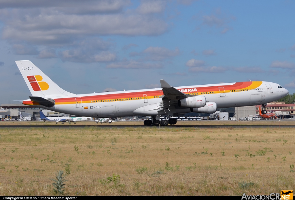 EC-GUQ - Airbus A340-313X - Iberia