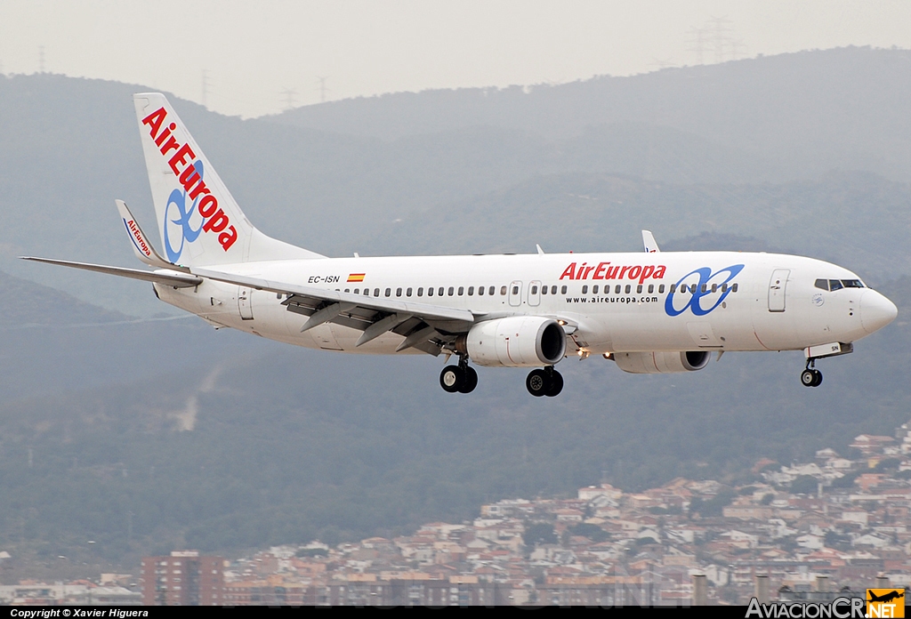 EC-ISN - Boeing 737-86Q - Air Europa