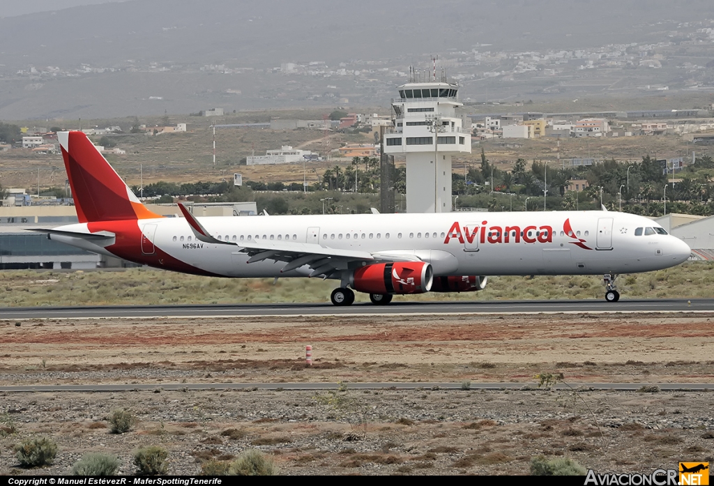 N696AV - Airbus A321-231 - Avianca