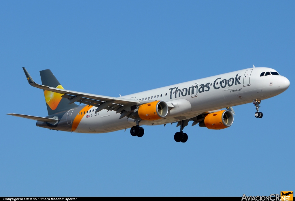 G-TCDD - Airbus A321-211 - Thomas Cook Airlines