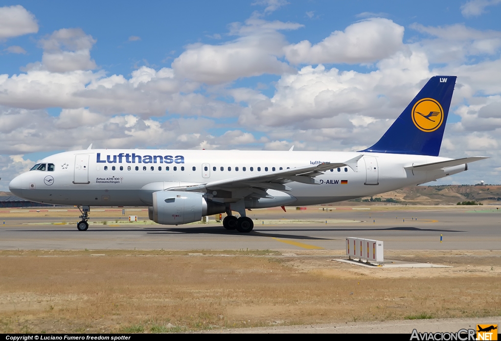 D-AILW - Airbus A319-114 - Lufthansa
