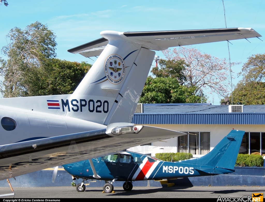 MSP020 - Beechcraft F90-1 King Air - Ministerio de Seguridad Pública - Costa Rica