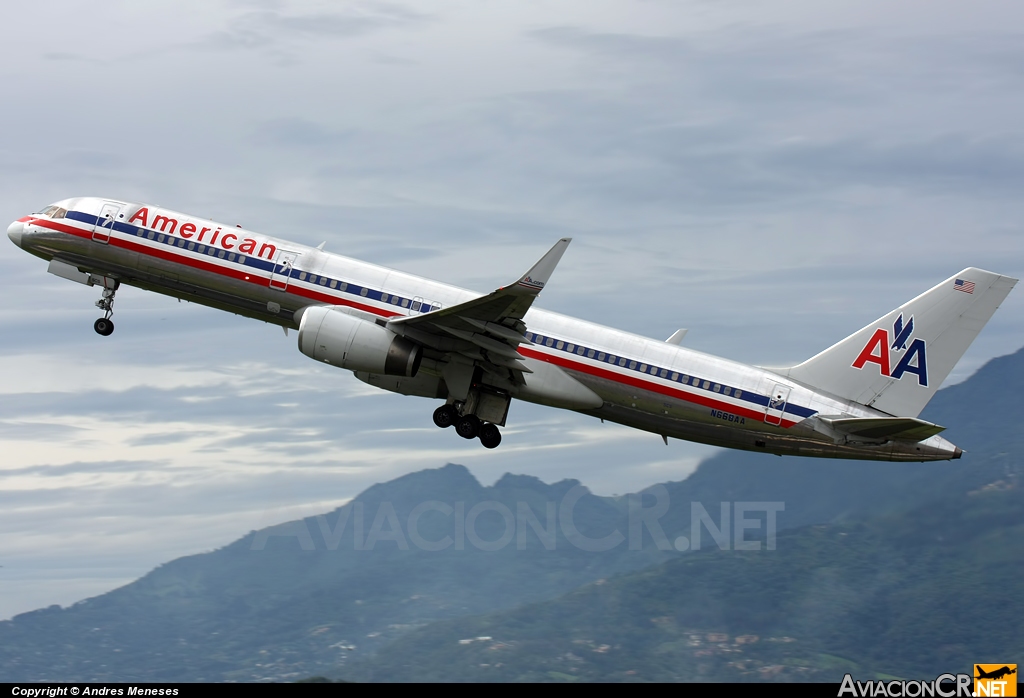 N668AA - Boeing 757-223 - American Airlines