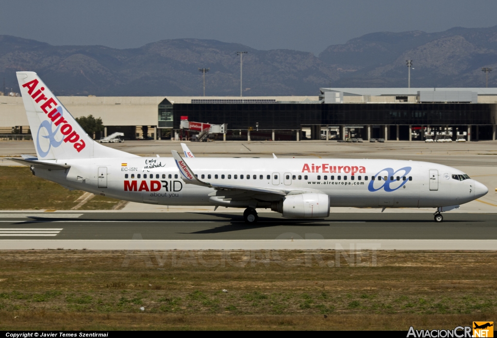 EC-ISN - Boeing 737-86Q - Air Europa