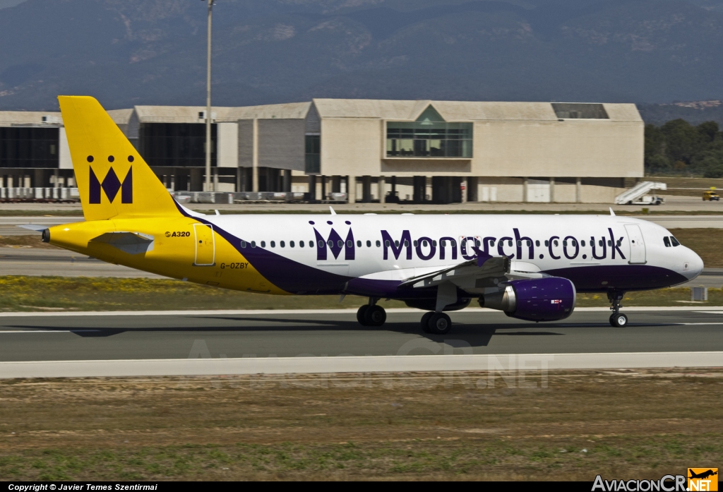 G-OZBY - Airbus A320-214 - Monarch Airlines