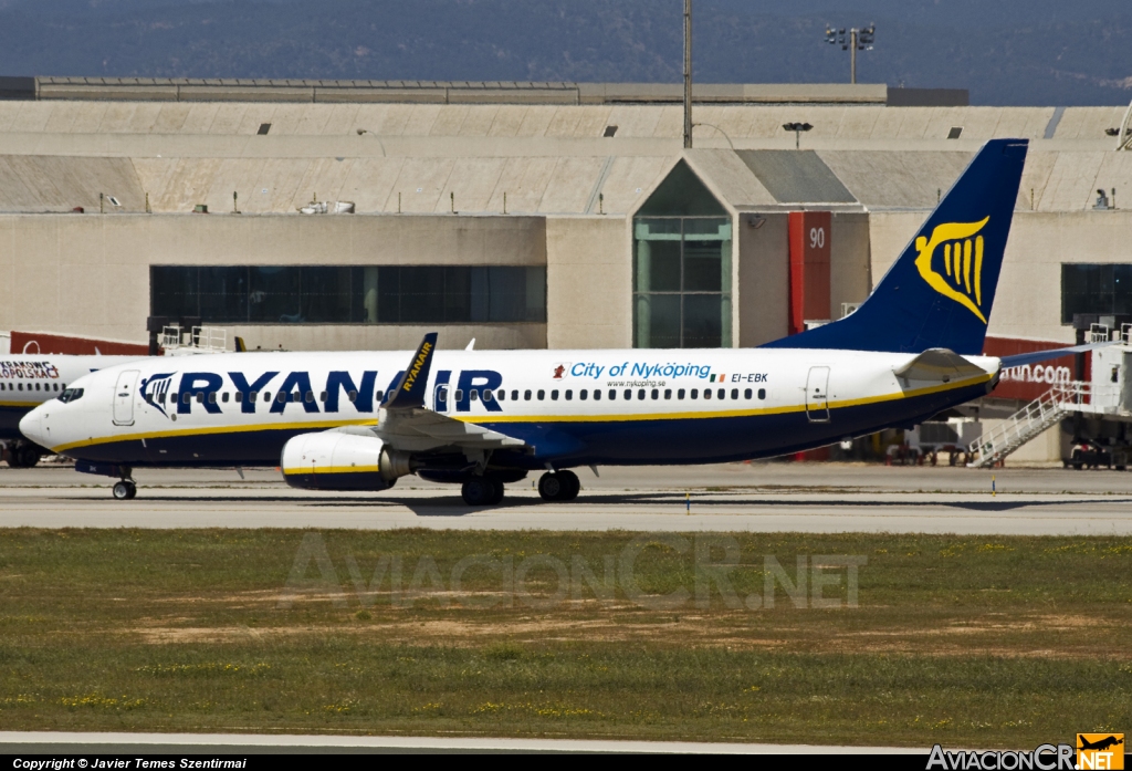 EI-EBK - Boeing 737-8AS - Ryanair