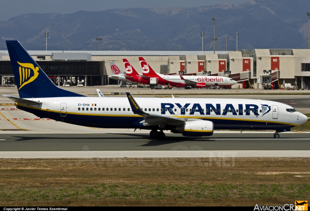 EI-DHW - Boeing 737-8AS - Ryanair