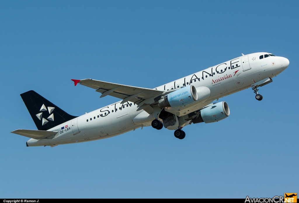 OE-LBX - Airbus A320-214 - Austrian Airlines