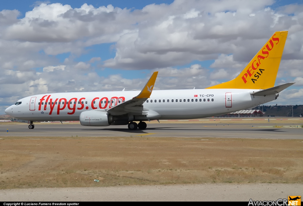 TC-CPD - Boeing 737-82R - Pegasus Airlines