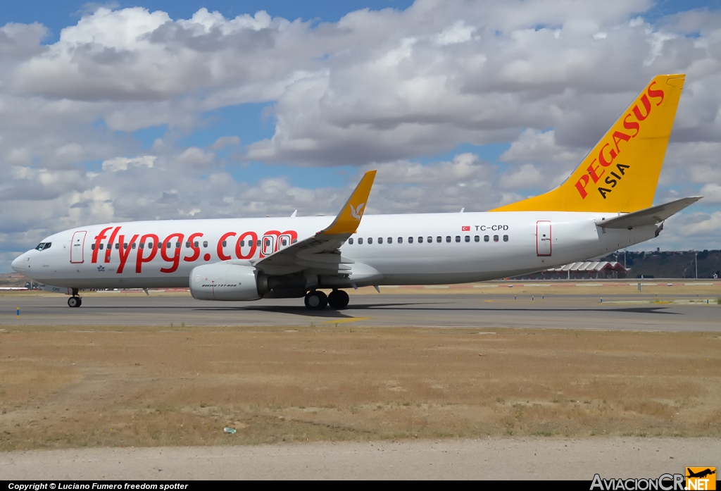 TC-CPD - Boeing 737-82R - Pegasus Airlines