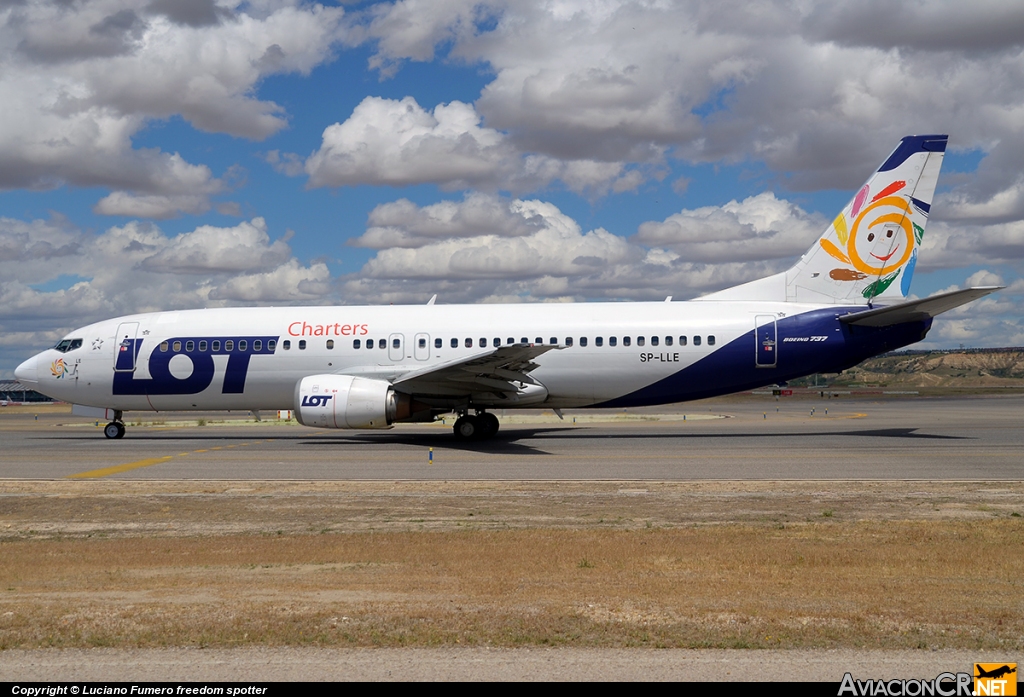 SP-LLE - Boeing 737-45D - LOT Charters