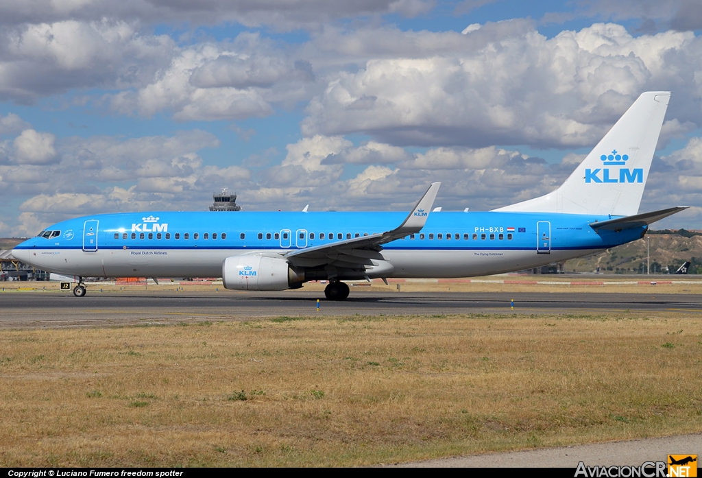 PH-BXB - Boeing 737-8K2 - KLM - Royal Dutch Airlines