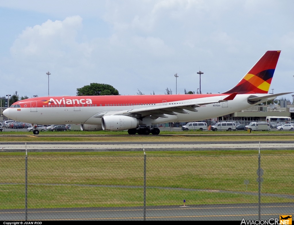 N956AV - Airbus A330-243 - Avianca