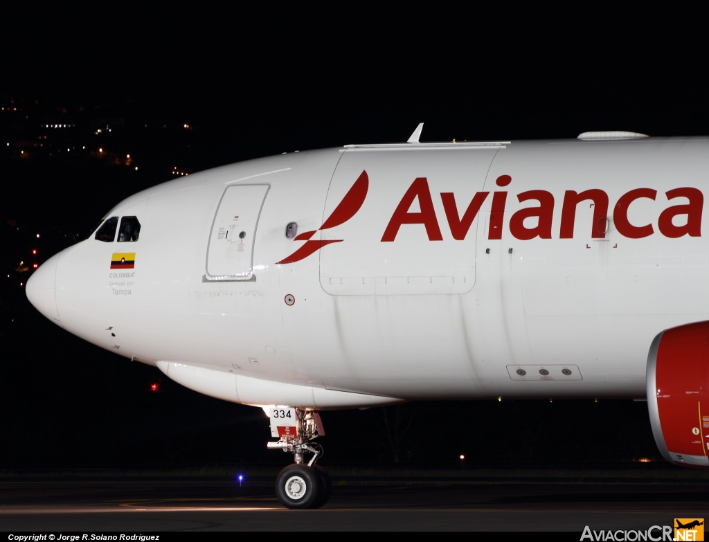 N334QT - Airbus A330-243F - Avianca Cargo