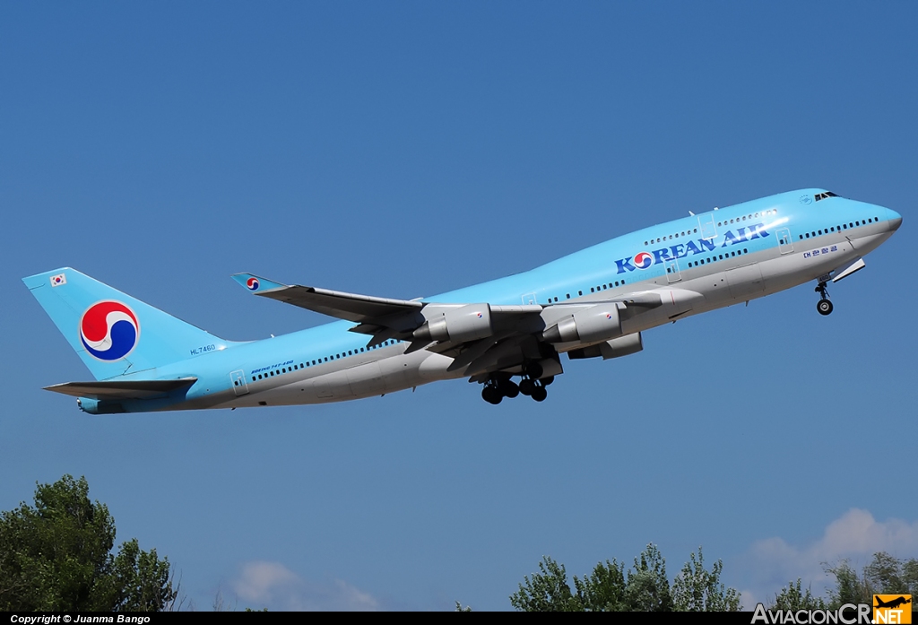 HL-7460 - Boeing 747-4B5 - Korean Air