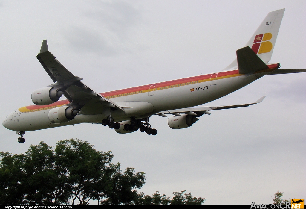 EC-JCY - Airbus A340-642 - Iberia