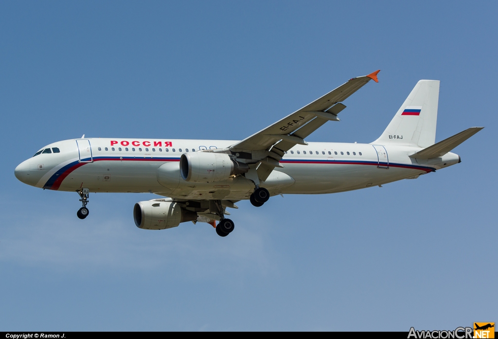 EI-FAJ - Airbus A320-214 - Rossiya Airlines