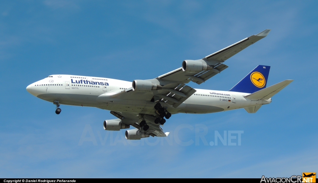 D-ABVO - Boeing 747-430 - Lufthansa
