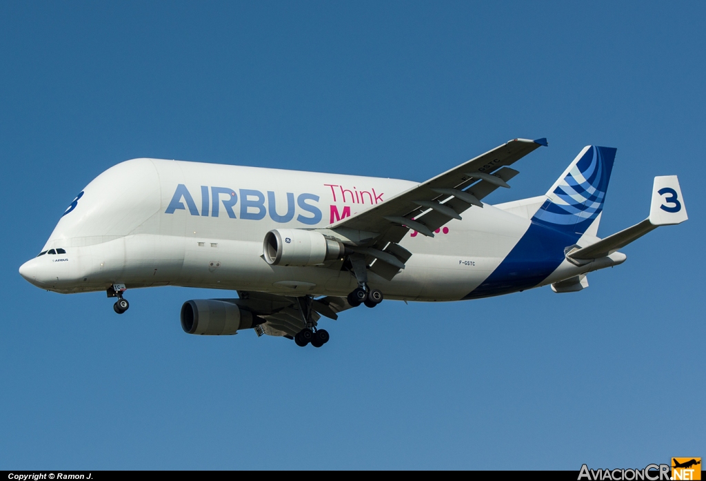 F-GSTC - Airbus A300B4-608ST Super Transporter - Airbus Transport International