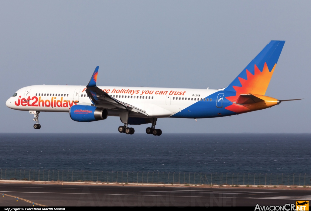 G-LSAN - Boeing 757-2K2 - Jet2.com