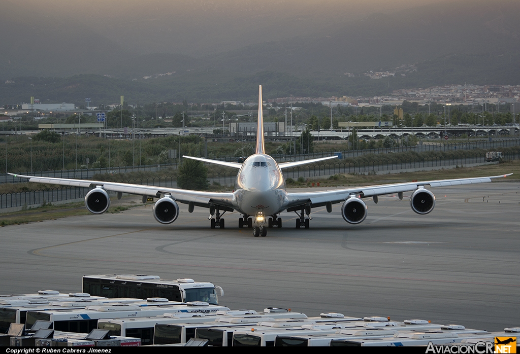 LX-VCF - Boeing 747-8F - Cargolux