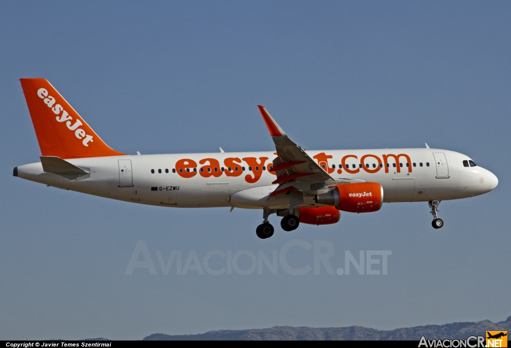 G-EZWU - Airbus A320-214 - EasyJet