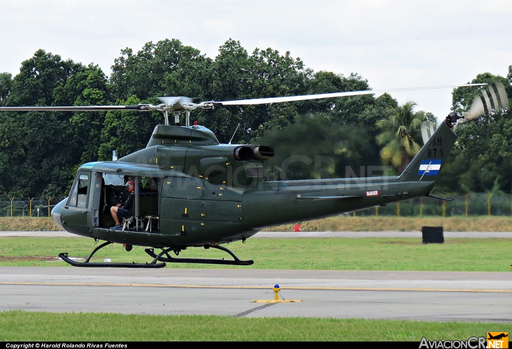 FAH-971 - Bell 412 - Fuerza Aerea Hondureña