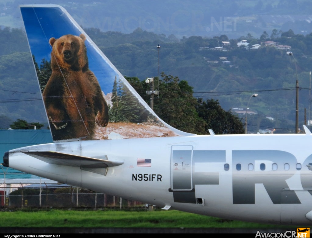 N951FR - Airbus A319-112 - Frontier Airlines