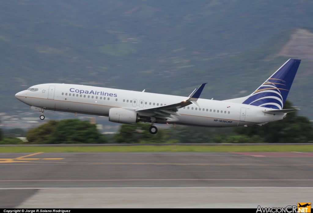 HP-1838CMP - Boeing 737-8V3 - Copa Airlines