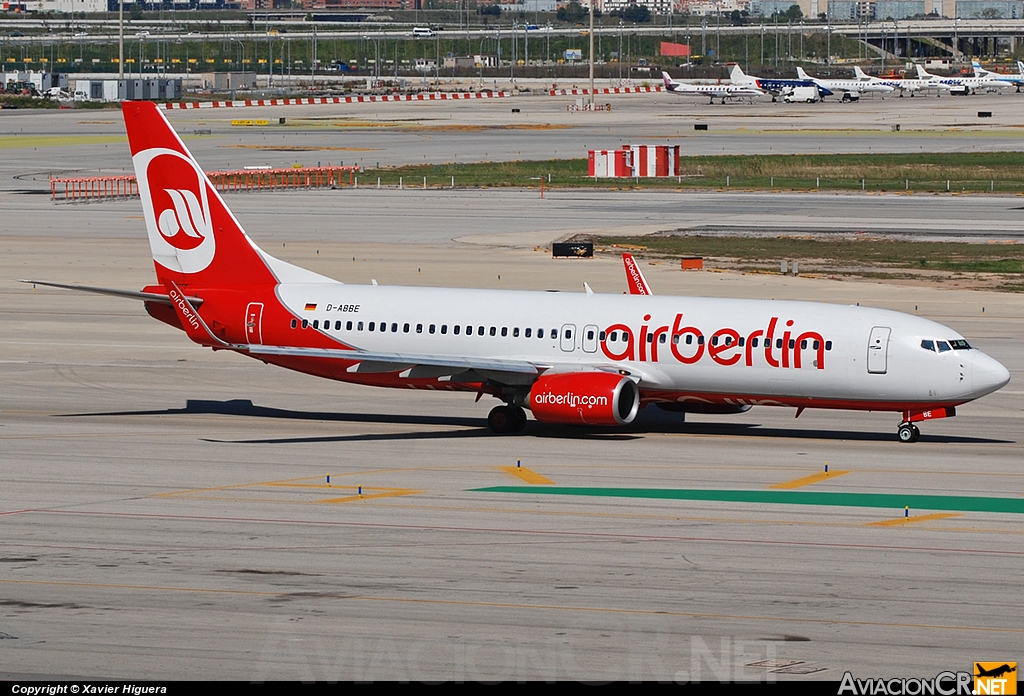 D-ABBE - Boeing 737-86J - Air Berlin