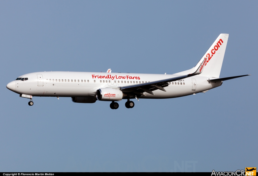 G-GDFY - Boeing 737-86Q - Jet2.com