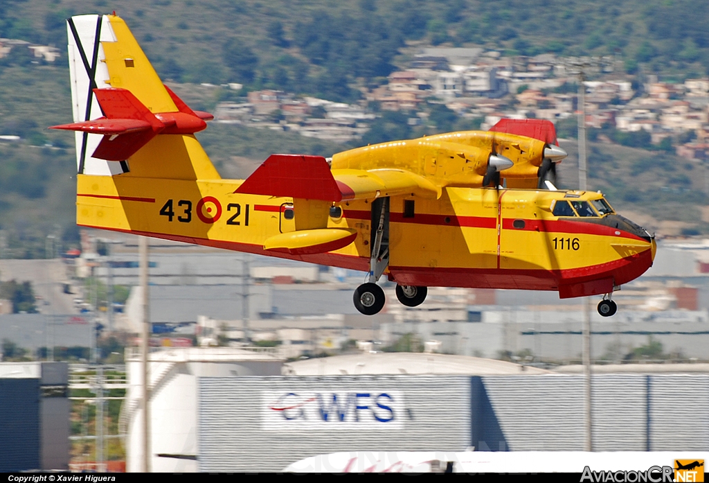 UD.13-21 - Canadair CL-215T - Ejército del Aire Español