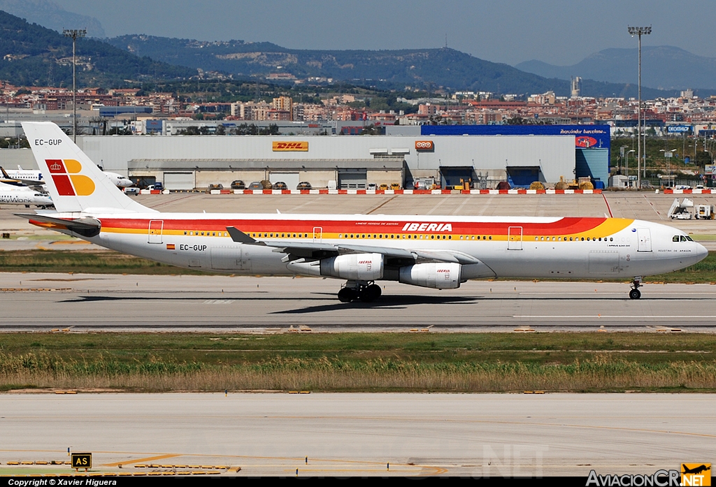 EC-GUP - Airbus A340-313X - Iberia