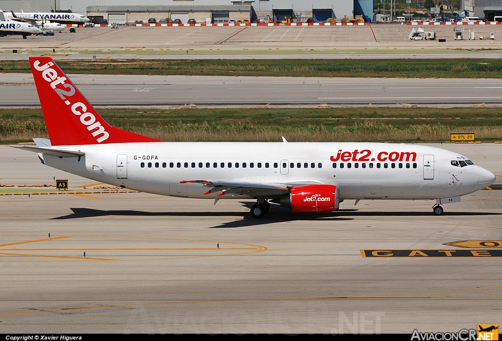 G-GDFA - Boeing 737-3G7 - Jet2.com