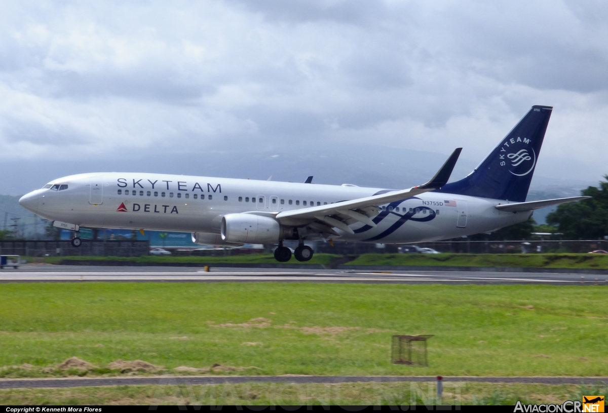 N3755D - Boeing 737-832 - Delta Air Lines