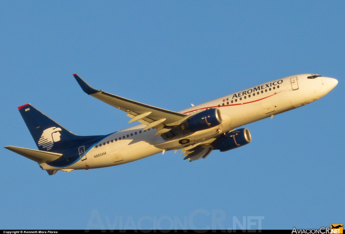 N860AM - Boeing 737-86N - Aeromexico