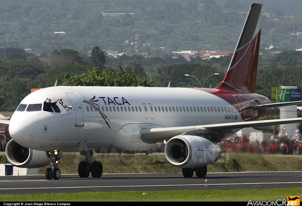 N684TA - Airbus A320-233 - TACA