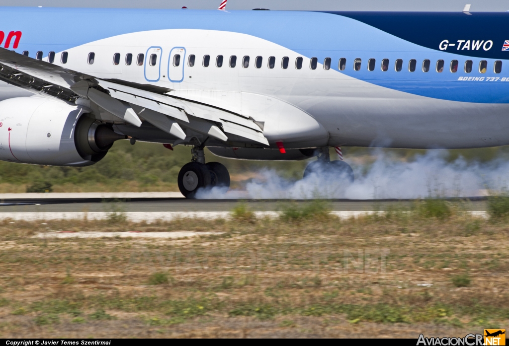 G-TAWO - Boeing 737-8K5 - Thomson Airways