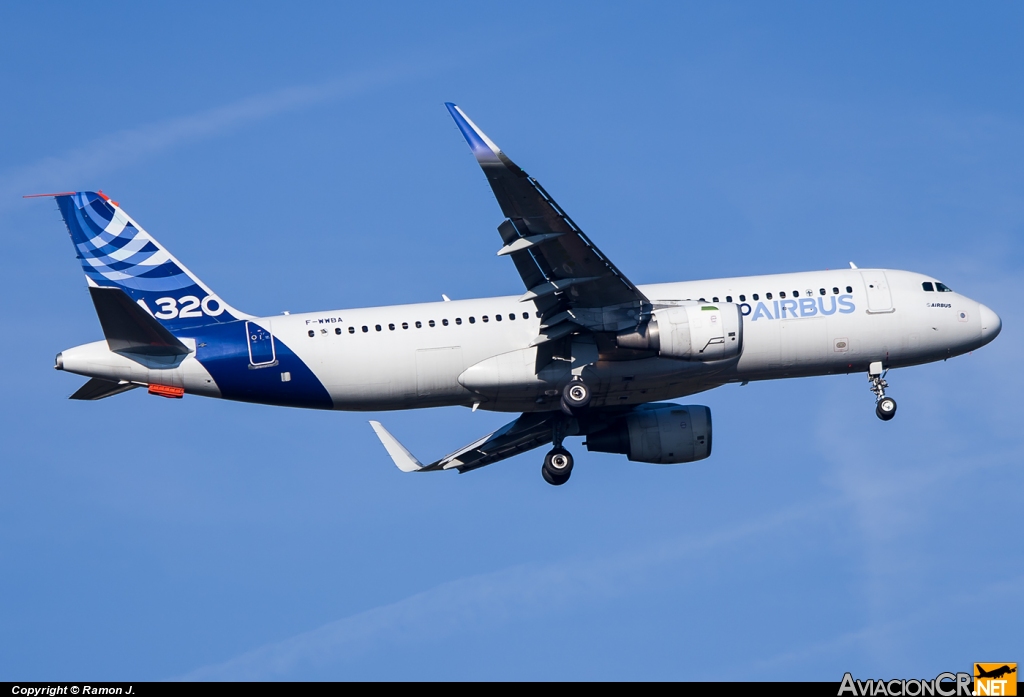 F-WWBA - Airbus A320-211 - Airbus Industrie