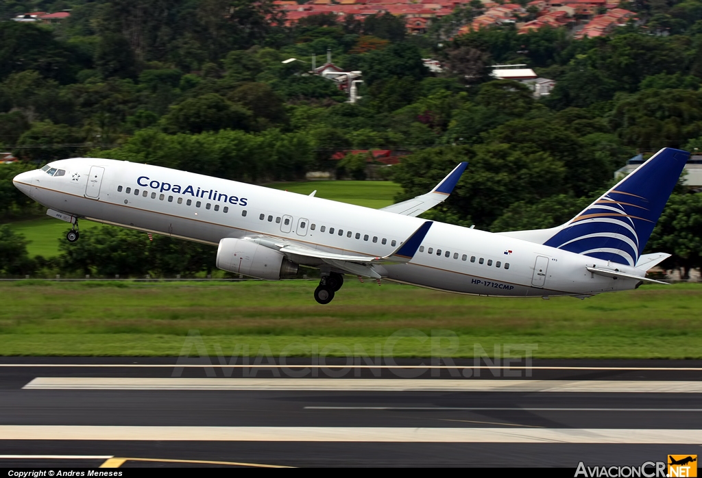 HP-1712CMP - Boeing 737-8V3 - Copa Airlines